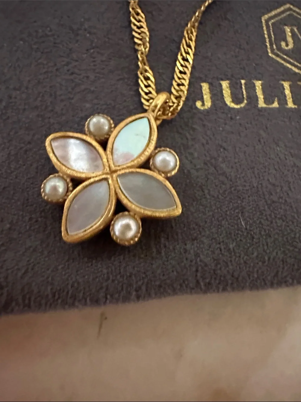 Julie Vos pendant necklace